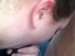 sloppy blowjob in public outdoor by amateurs