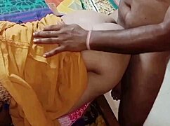 Jijaji put his penis in me after licking my pussy while sitting on the chair