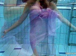 aneta purple dress pool