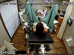 freshman gets mandatory hitachi orgasm from nurse - donna leigh