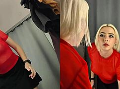 Hidden Camera - Spy On A Girl Without Panties In A Fitting Room
