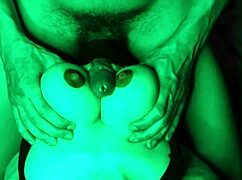 fucked tits during a homemade massage session