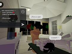 Femboy INVITED me to the ROOM for HARD SEX - Brookhaven