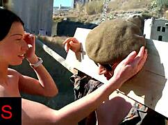 Threesome with two slutty brunette moms