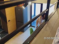 Oh, watch the stepson cum deep in his stepmom's wet pussy!