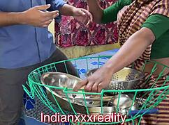 Indian step family fucks intensely with dirty talk in clear Hindi voice