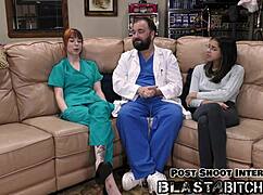 Ditria Rose gets examined by doctor POV version