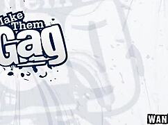 Wankz- Faye Robins Drinks All Cum