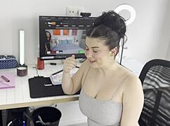 Watch Step Bro Being A Gooner