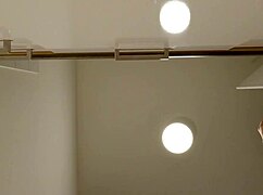 Hot Sexy All Natural Big Tits Braless Wife Goes No Panties In The Kitchen