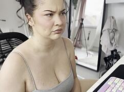 Watch Step Bro Being A Gooner