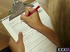 Hot teen Natasha White gets massaged by MILF India Summer!