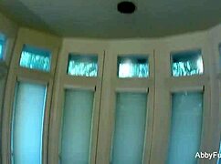 Abigail Mac Engages In Lesbian Threesome With Brunette Pornstars, Featuring Oral And Pussy Play.