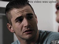 Lonely mature milf stepmom chats with her stepson