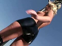 Tattooed Blonde Naughty Angel Receives Cum In Phat Ass