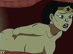 dc giganta femdom masturbation with wonder woman