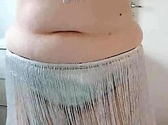 Bbw Performs Belly Dance With Big Ass