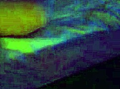 Lecherous male pisses on tits, fucks wench in ass