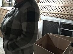 Big ass french amateur whore has anal sex in abandoned building