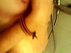 shower fuck in the morning. Bent over bathroom quickie orgasm