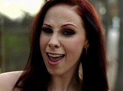 Gianna with big tits meets a tall black man