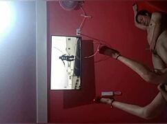 Stepbrother catches stepsister, fucks her hard