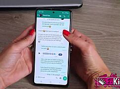 Fake porn producer convinces building cleaning lady for her anal debut