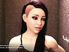 Blonde teen with big tits in AOA Academy 49