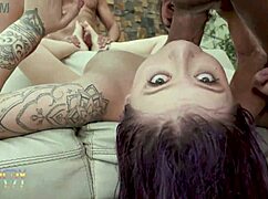 I get hardcore anal DP footjob facial