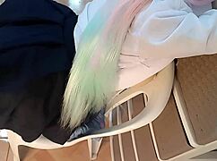 big ass college girl, how does doggy style in pov cosplay feel?