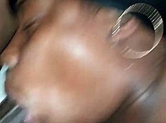 boxing match with intense sucking and swallowing action