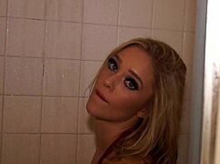 fucking myself in shower with dildo squirting wet