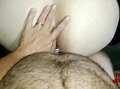 Plump Latina Wife Gives Ass in Doggy to Husband's Friend