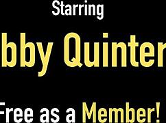 Gabby Quinteros looks great in a sexy dress