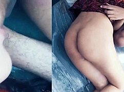 Stepbrother puts his penis in her mouth my stepbrother stands up to fuck me until he cums on me