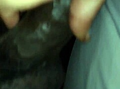 boxing match with intense sucking and swallowing action