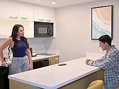 brazilian milf loves young guy's dick florence vixen makes you cum