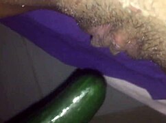 The young latina uses toys for intense masturbation sessions