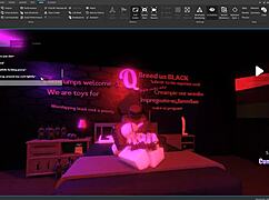 white roblox girl gets blacked by bbc