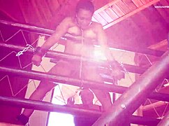 dominatrix mistress april - ebony female slave rose part 4