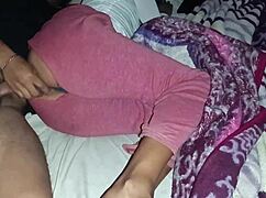 Stepfather Fucks Teen from Behind in Anal Creampie