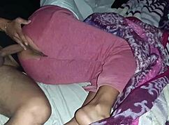 Stepfather Fucks Teen from Behind in Anal Creampie