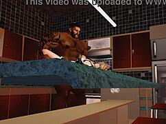 duane brown's maid is the luckiest woman, getting that huge black cock every day