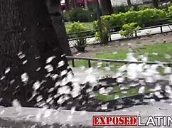 Hot Spanish Police Officer Receives Facial After Intense Blowjob!