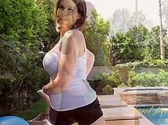 auntjudys - big tit milf kellys outdoor workout aj classics