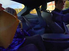 wanna see flashing and masturbation dare in taxi promo?