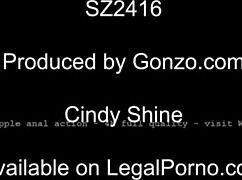 Amateur girl's triple anal gangbang fantasy explodes in cum and rough sex