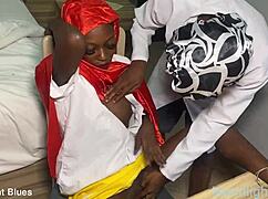 ebony petite student seduces teacher right before christmas break 😏