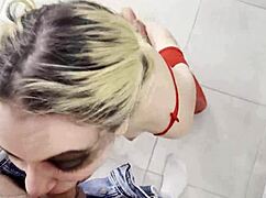 Rough Domination Teases Squirting Girlfriend In Anal Kitchen Fuck