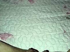 Gretala Flashes Her Open Pussy While He Sleeps